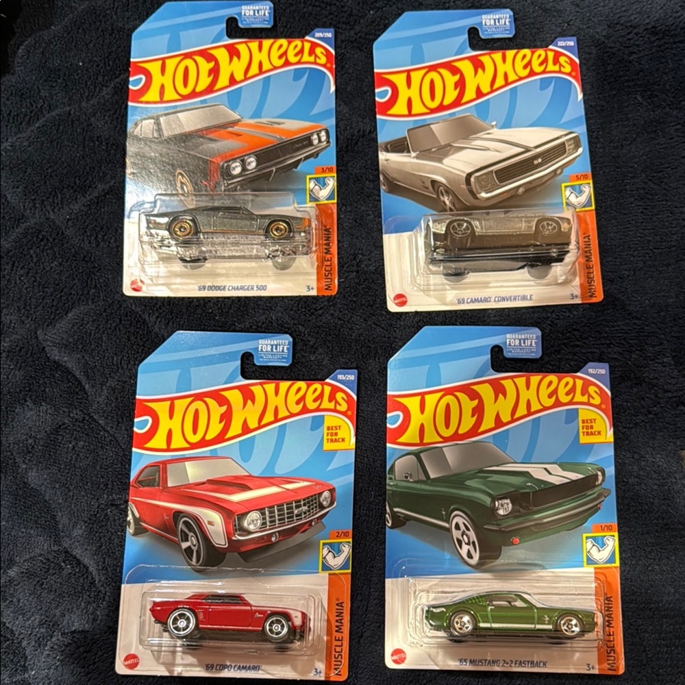 Hot wheels muscle mania